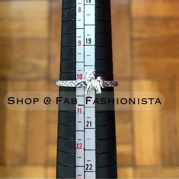 James Avery Tiny Unicorn Ring Sterling Silver size 10 - Picture 9 of 9